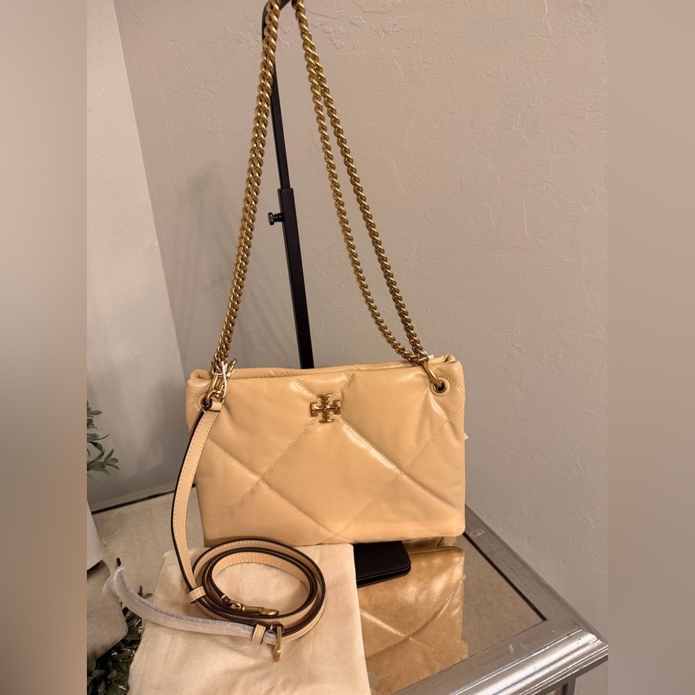 SMALL KIRA DIAMOND QUILT SHOULDER BAG